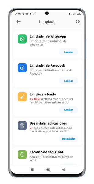 Tu móvil Xiaomi esconde una aplicación para hacer una limpieza profunda del dispositivo: actívala así