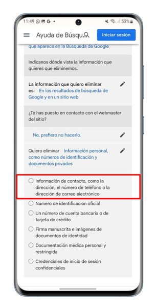 Cómo hacer que tu número de teléfono no salga en Google