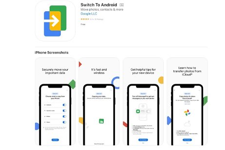 Pásate a Android: Google lanza una app especial para abandonar el iPhone