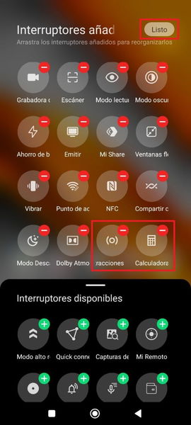 4 trucos para personalizar el Centro de control de tu móvil Xiaomi