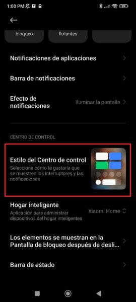 4 trucos para personalizar el Centro de control de tu móvil Xiaomi