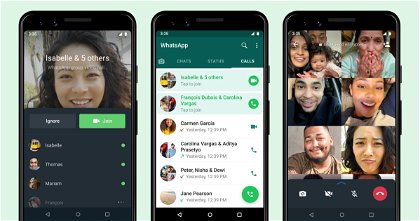 WhatsApp se actualiza: llegan las llamadas en grupo con hasta 32 personas