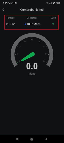 Como hacer un test de velocidad con tu móvil Xiaomi sin instalar nada