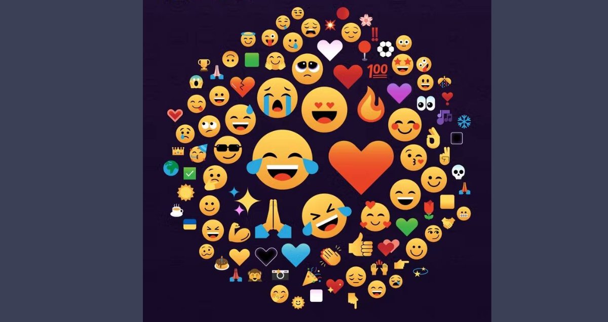 100 emojis más populares en el mundo