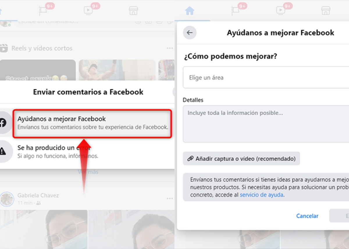 Ayuda y asistencia de Facebook