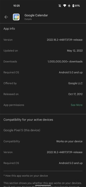 Google Play ya te permite saber si una app es compatible (o no) con tus dispositivos