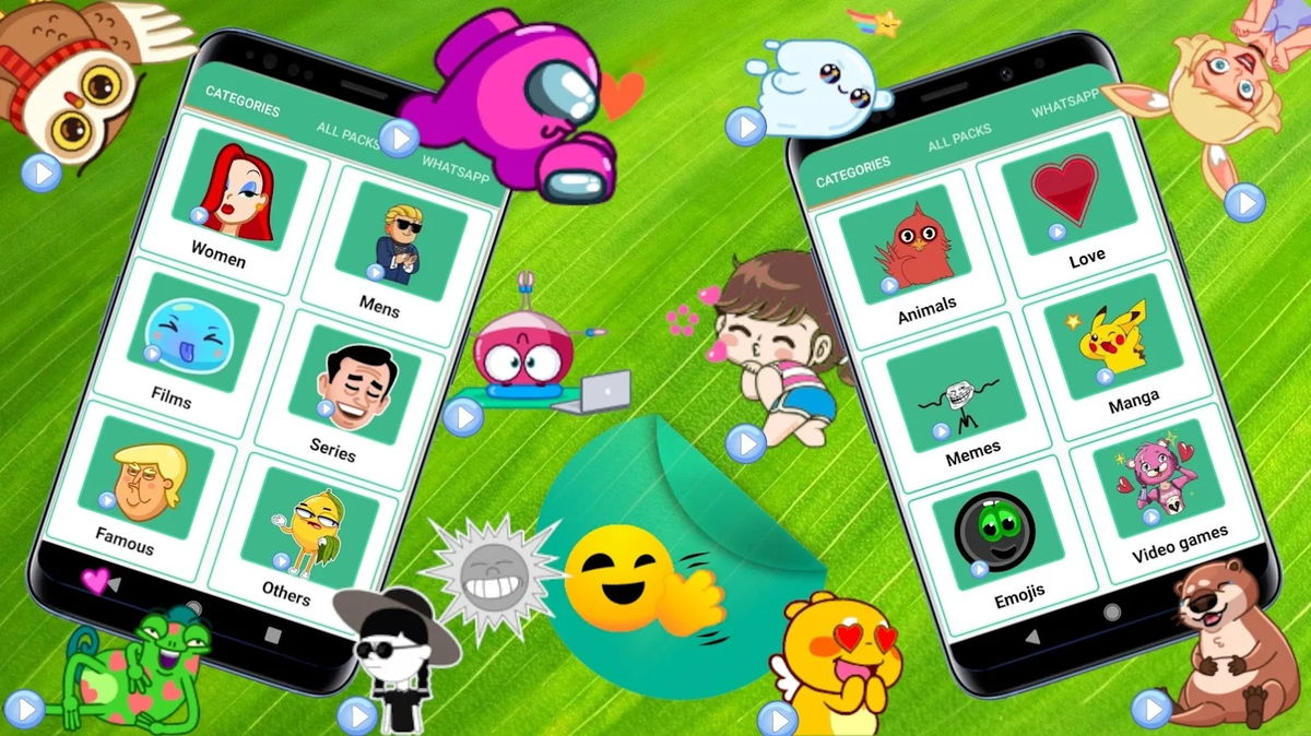 6 mejores packs de stickers animados para WhatsApp (2023)