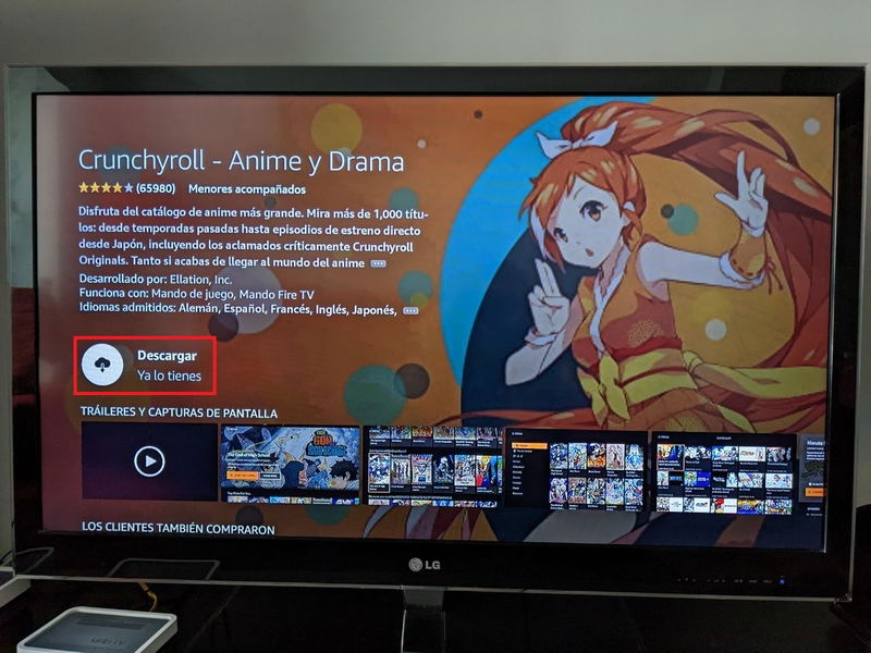 Cómo instalar Crunchyroll en cualquier Amazon Fire TV