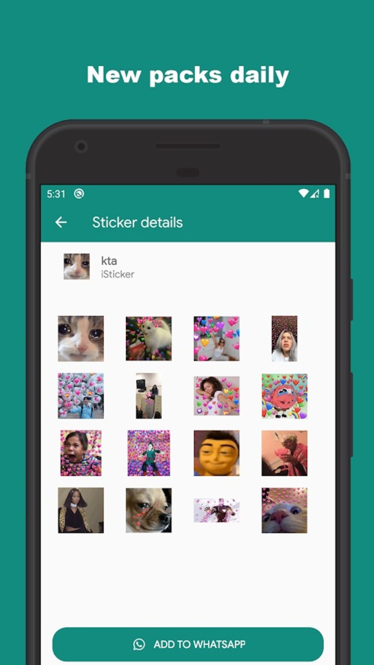 Los 6 mejores packs de stickers animados para WhatsApp