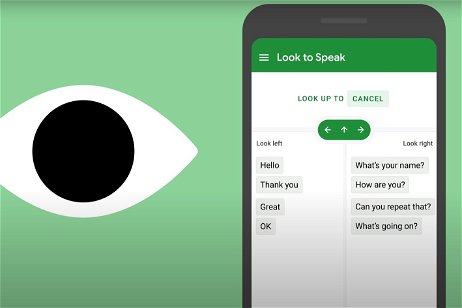 Esta nueva aplicación de Google te permite hablar con los ojos