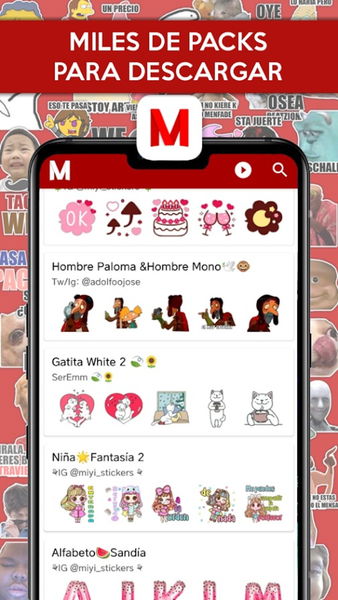 Los 6 mejores packs de stickers animados para WhatsApp