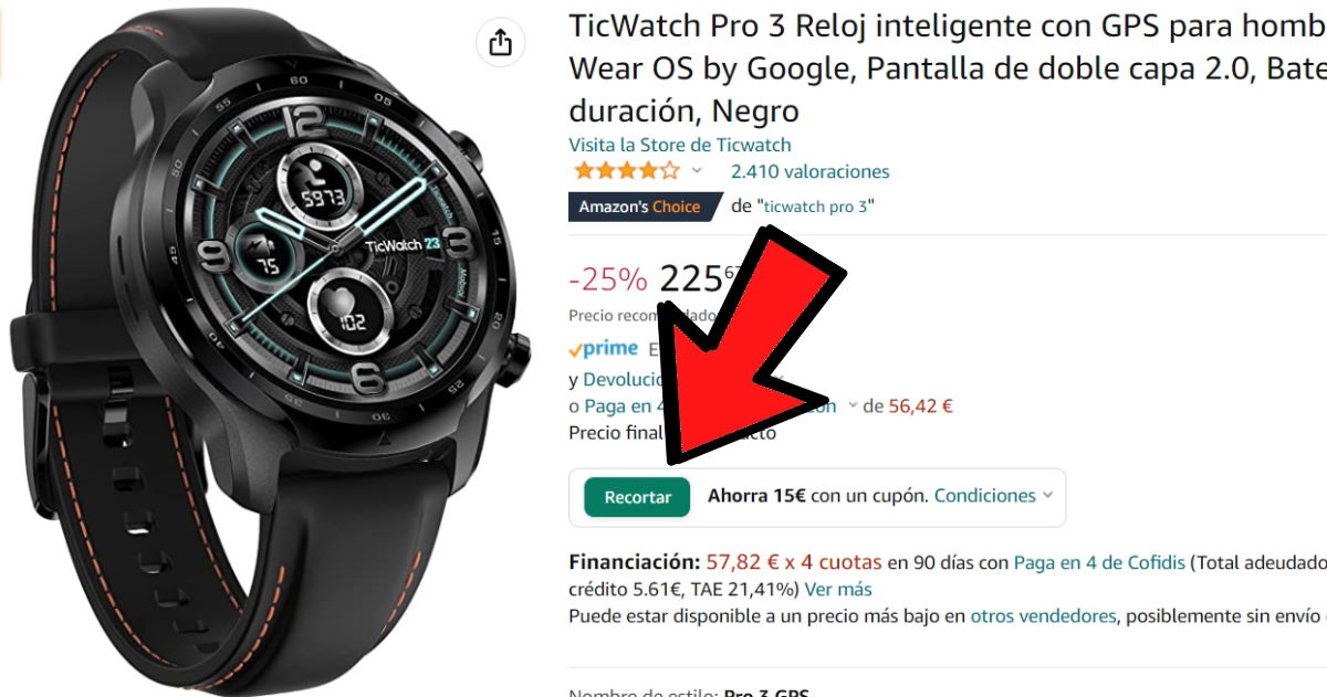 Un monstruo con forma de reloj: 90 euros menos, doble pantalla y Snapdragon Wear 4100