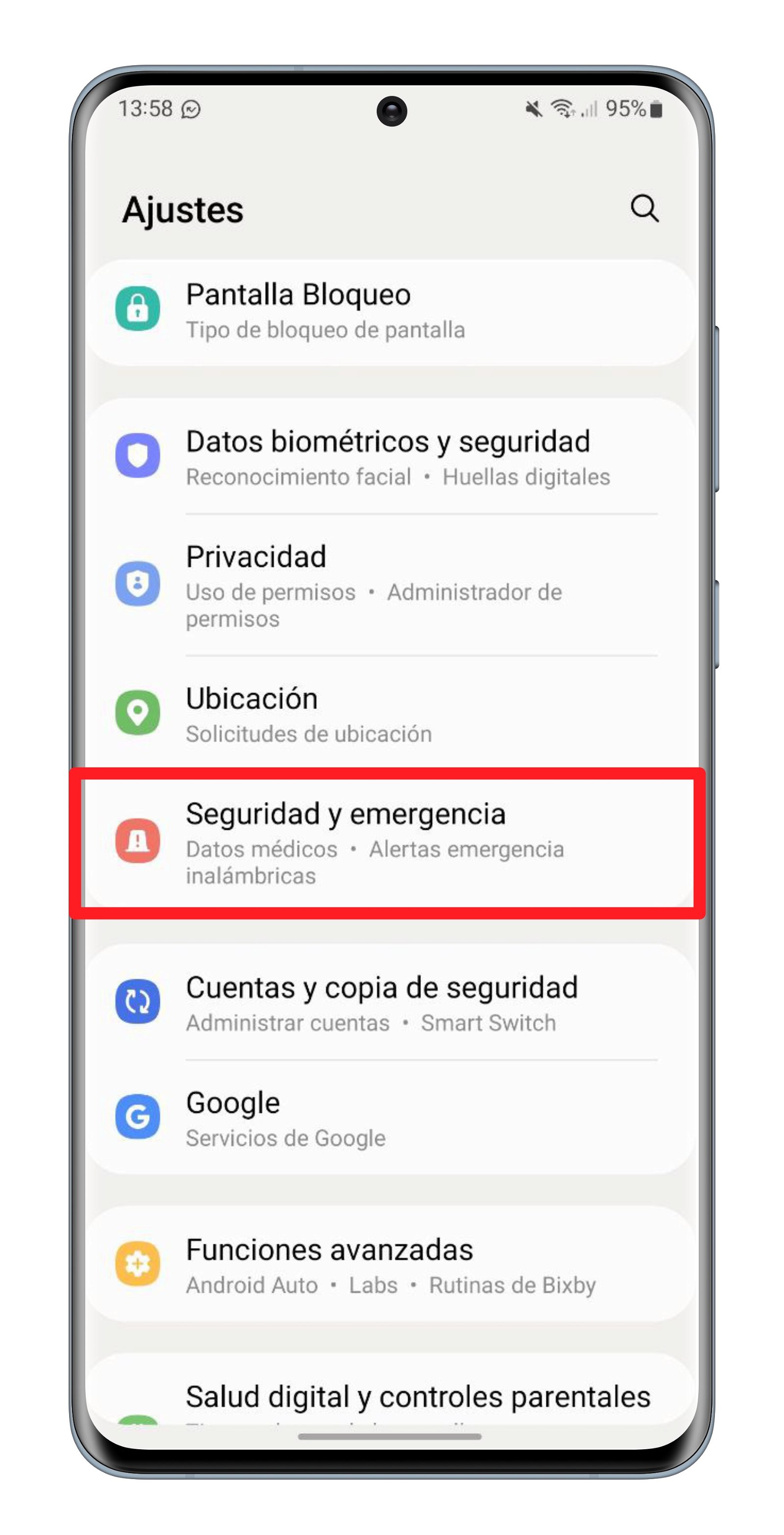 Tú móvil Samsung esconde una función clave para tu seguridad: así puedes activarla
