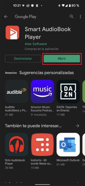 Analítico alias Chorrito Esta es la mejor aplicación para escuchar audiolibros gratis en tu Android