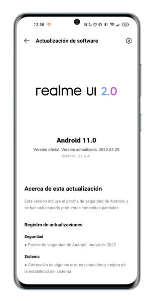 Cómo actualizar tu móvil realme a Android 12, paso a paso