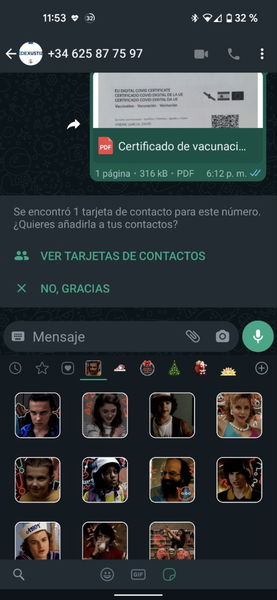 WhatsApp: descarga ya los stickers oficiales de Stranger Things