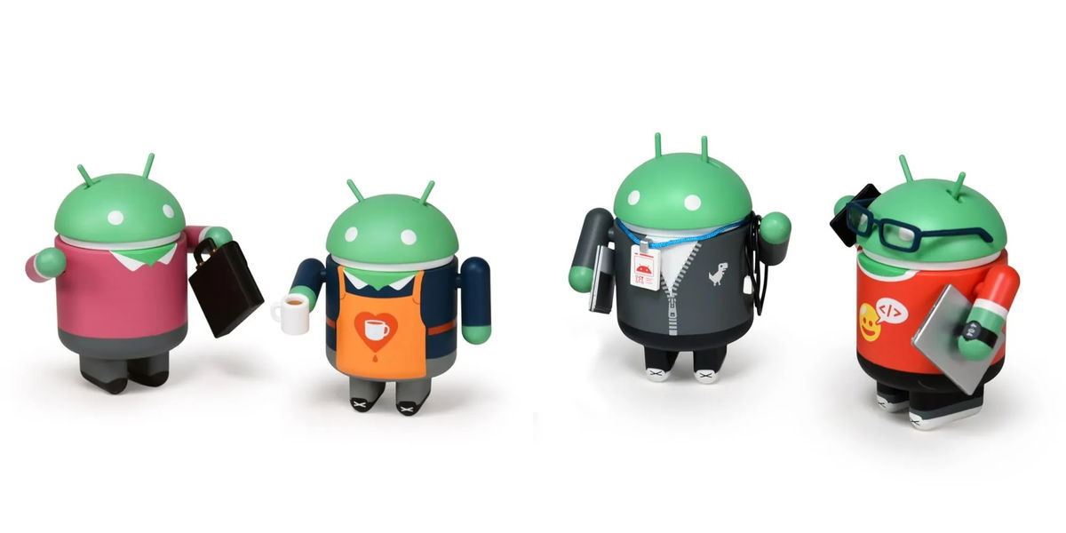 Figuras Android @Work de Dead Zebra