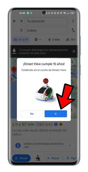 Google Maps esconde uno de los mejores huevos de pascua de Android, pero no durará mucho tiempo