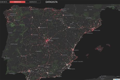 Esta web muestra un mapa en tiempo real con el precio actualizado de todas las gasolineras del país