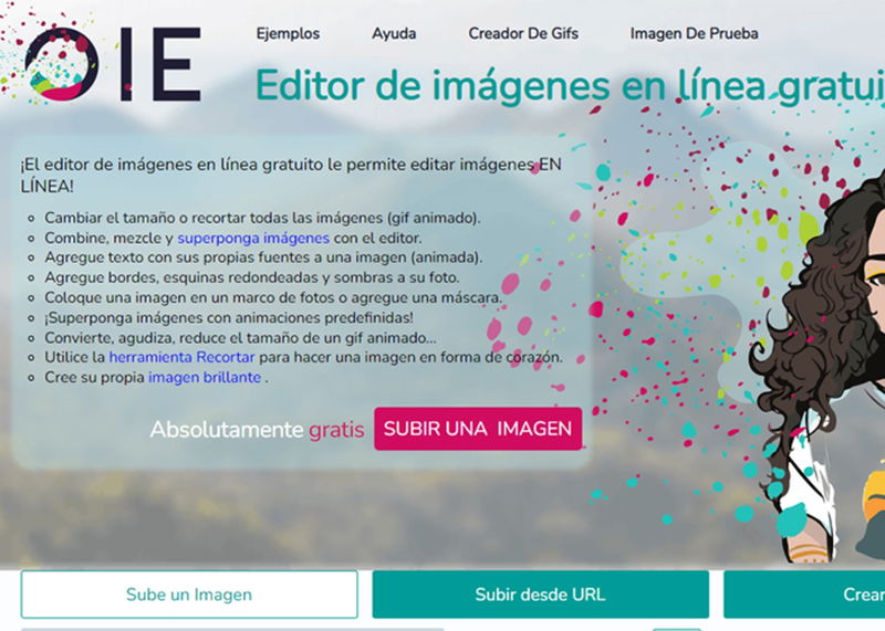 Las mejores páginas web de editores de fotos gratis y online