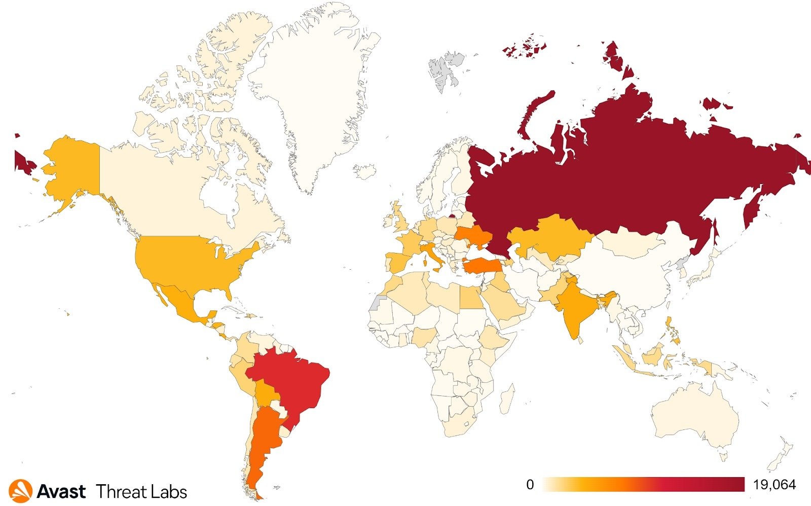 Países afectados por SMSFactory