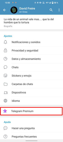 Todo lo que incluye Telegram Premium: esto es lo que te llevas por 5 euros al mes