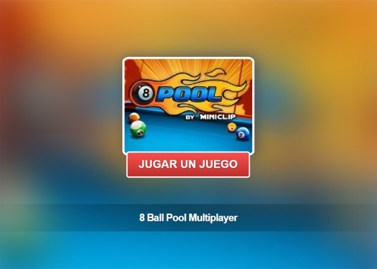 Juega con tus amigos o contra usuarios con 8 Ball Pool Multiplayer
