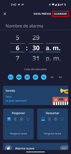 Cómo apagar el despertador de tu móvil Android sin necesidad de tocarlo