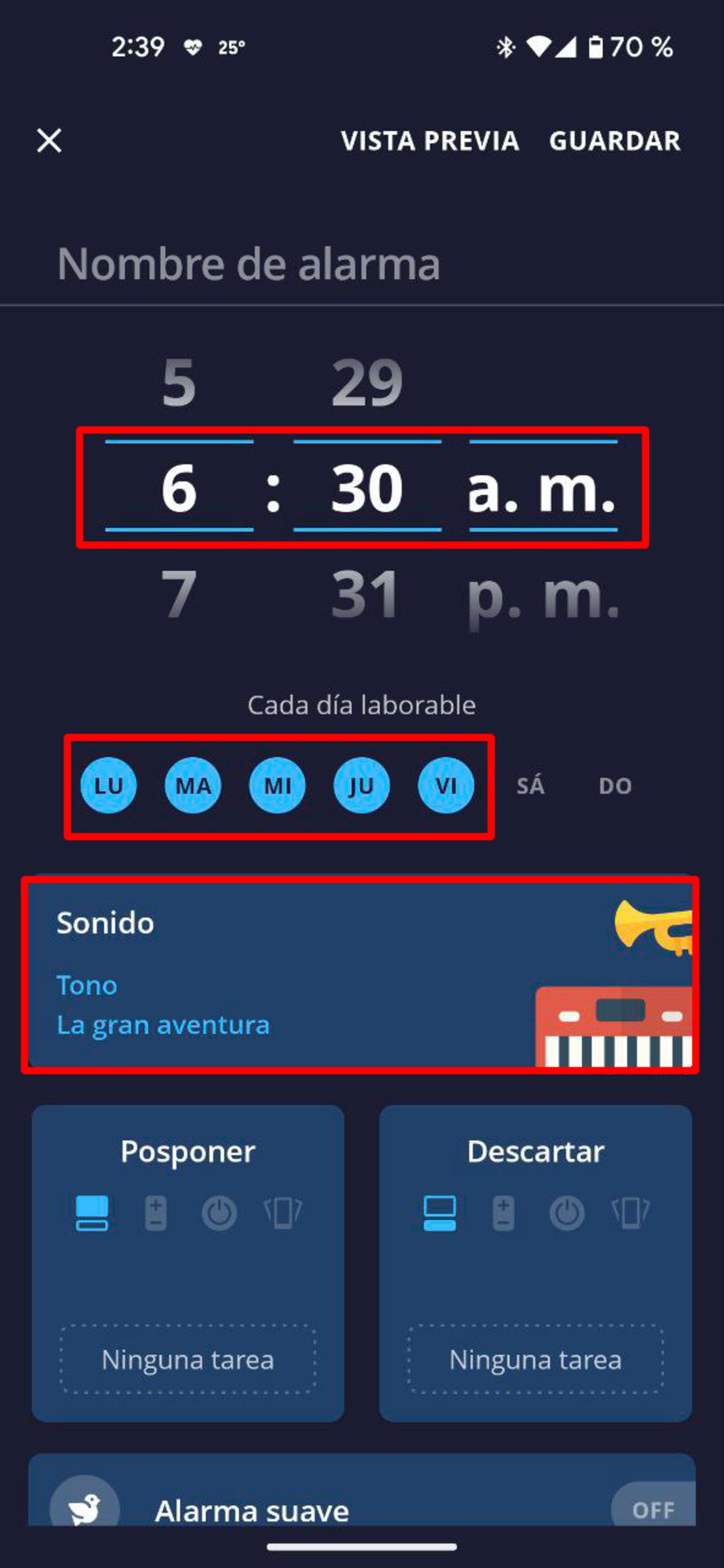 Alarma despertador online apk