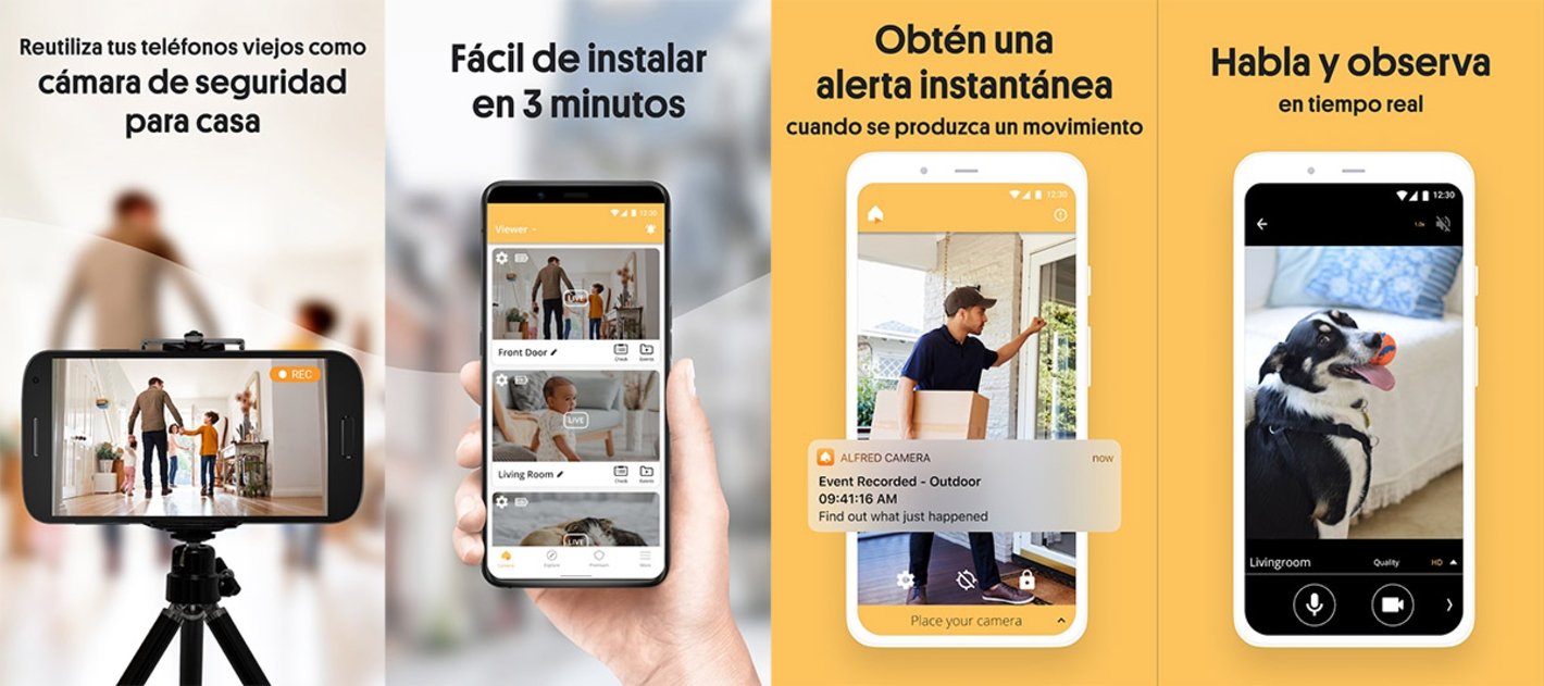 Independiente tuberculosis Superar Las mejores 8 apps para convertir tu móvil en una cámara de vigilancia