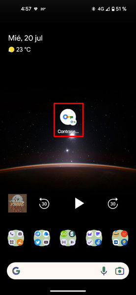 Como crear un acceso directo al gestor de contraseñas de Google en la pantalla de inicio de tu móvil Android