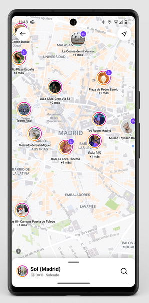 Instagram quiere competir contra Google Maps con su última función