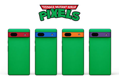 Estas skins de las Tortugas Ninja para los Google Pixel 6 son lo mejor que verás hoy