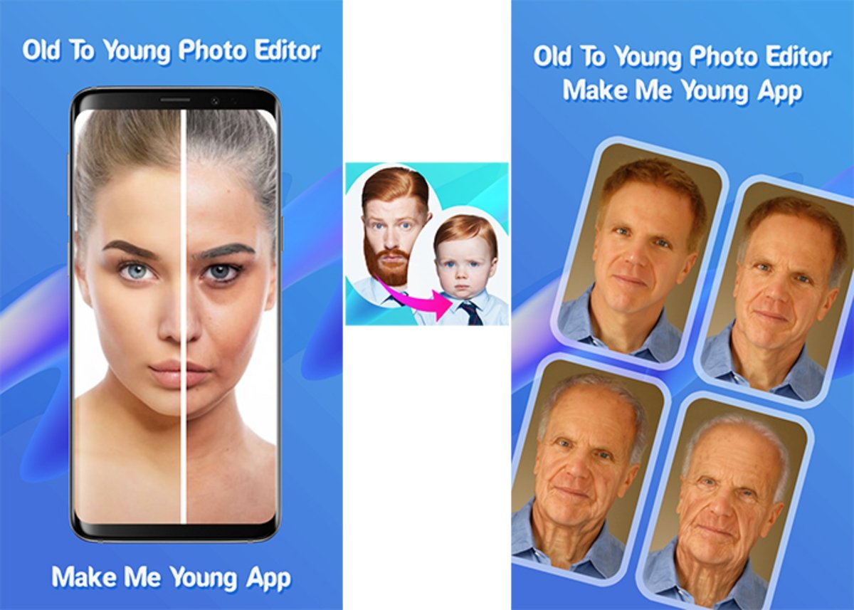 Adapta tu rostro a la edad que quieras con Editor De Fotos Viejo A Joven