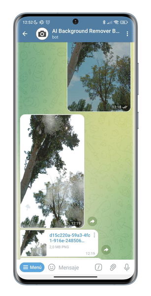 Cómo borrar el fondo de cualquier foto con la ayuda de Telegram