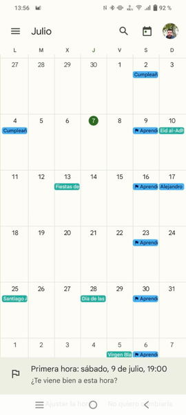 Así puedes usar el calendario de Google para motivarte y cumplir tus metas