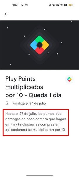Cómo obtener hasta 10 veces más puntos de Google Play: así puedes activar el multiplicador especial