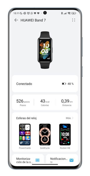 Huawei Band 7, ficha técnica de características y precio