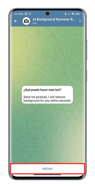 Cómo borrar el fondo de cualquier foto con la ayuda de Telegram