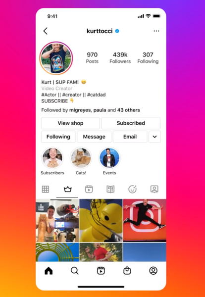 Instagram actualiza sus suscripciones de pago con chats y reels exclusivos para suscriptores