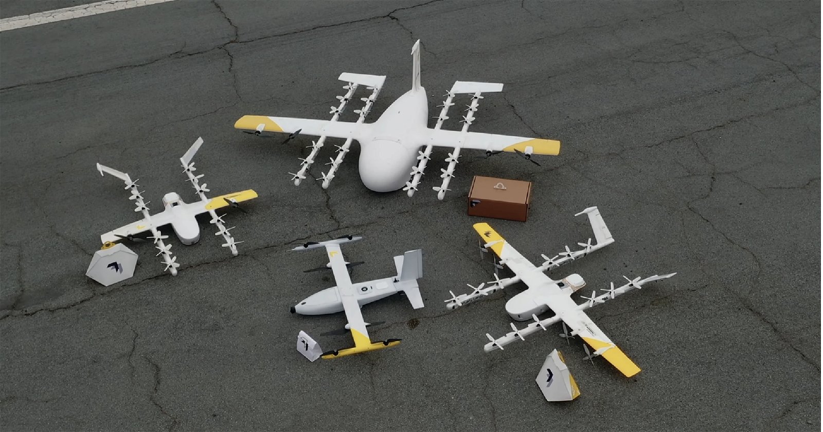 Nuevos drones de Wing
