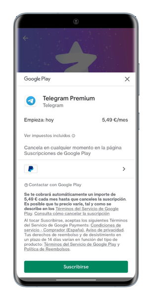 Así puedes suscribirte a Telegram Premium: este es el precio y las funciones más interesantes