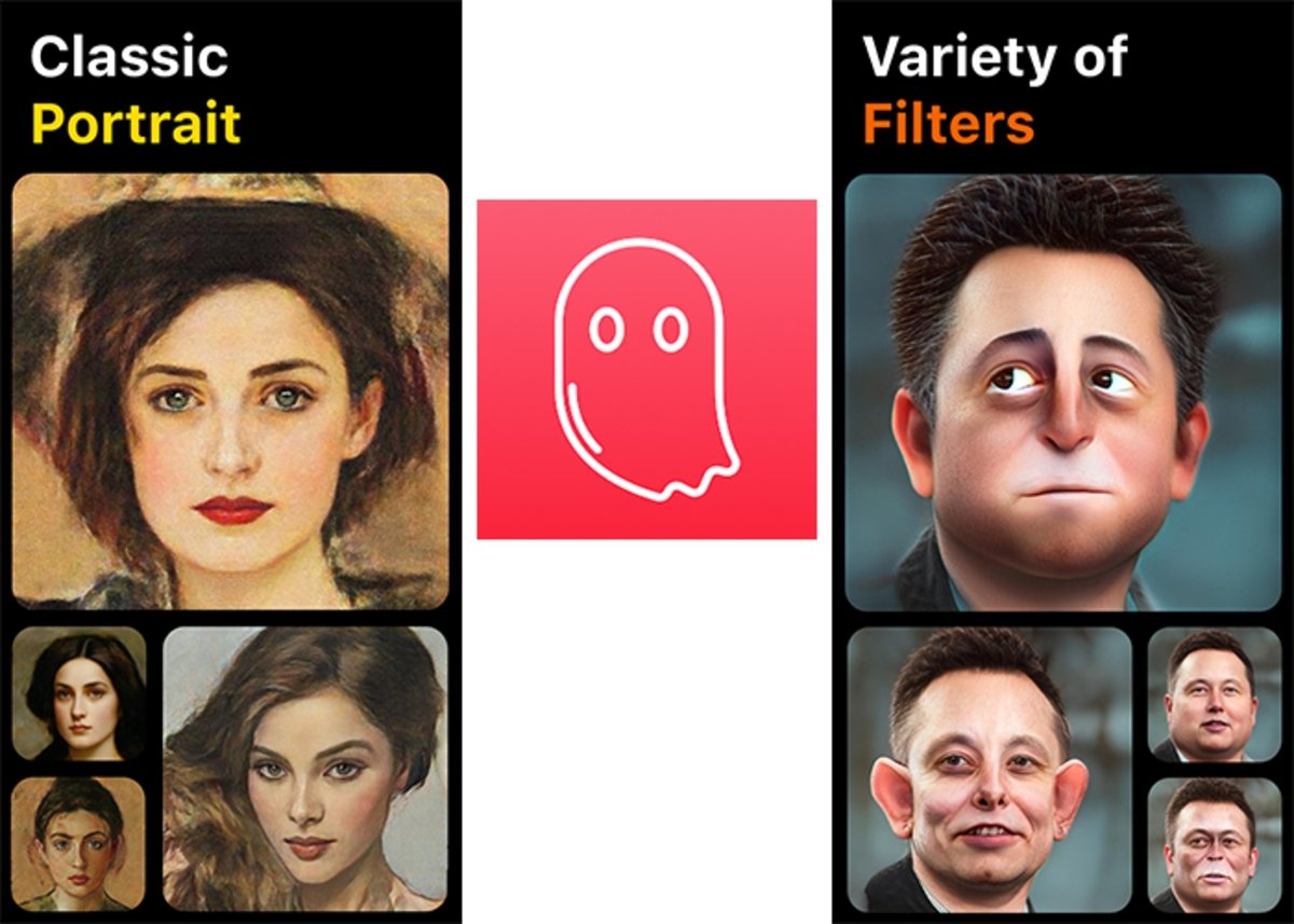 PortraitAI: variedad de filtros para mayor diversión
