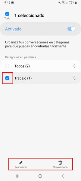 Si tienes un móvil Samsung este truco es perfecto para organizar tus mensajes