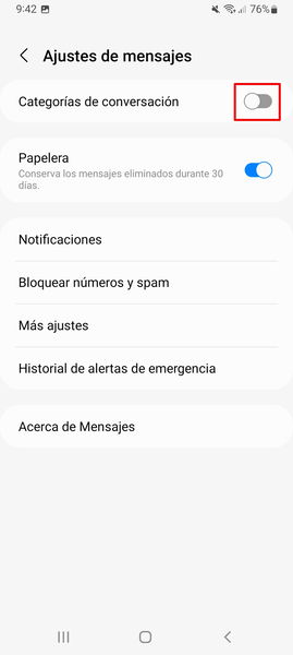 Si tienes un móvil Samsung este truco es perfecto para organizar tus mensajes