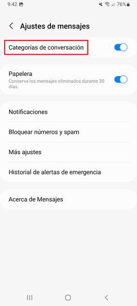 Si tienes un móvil Samsung este truco es perfecto para organizar tus mensajes