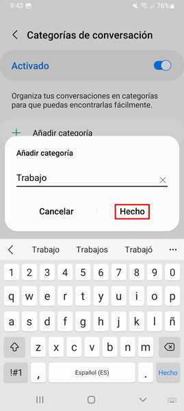 Si tienes un móvil Samsung este truco es perfecto para organizar tus mensajes