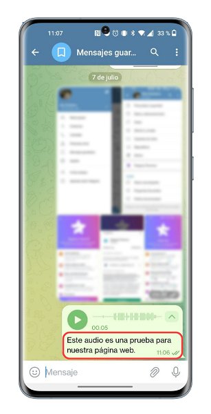 Transcribe las notas de voz con Premium: Telegram acaba de adelantar a WhatsApp con su nueva función