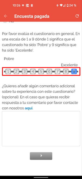 Así es como he ganado 25 euros en seis meses respondiendo encuestas con una app