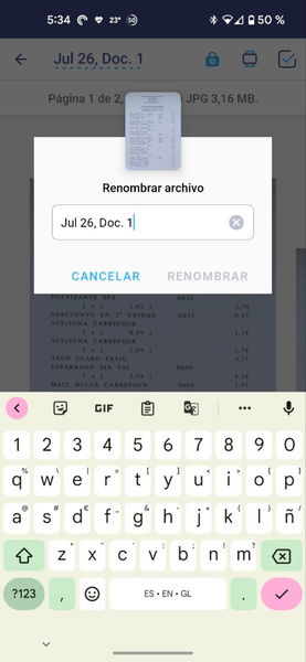 Convierte tu móvil Android en un escáner con esta app